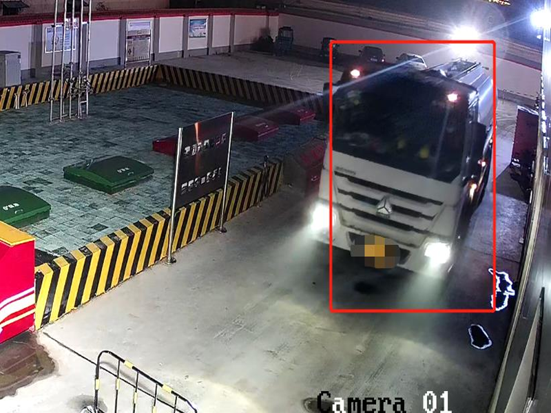 加油車到位檢測(cè)識(shí)別